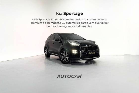 KIA SPORTAGE 2.0 EX 4X2 16V FLEX 4P AUTOMÁTICO KIA SPORTAGE 2.0 EX 4X2 16V FLEX 4P AUTOMÁTICO